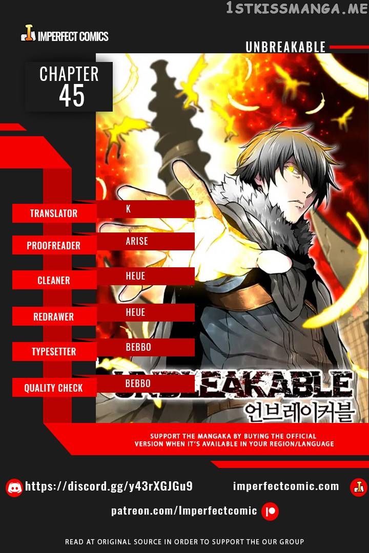 Unbreakable - Manga chapter 45 - page 1