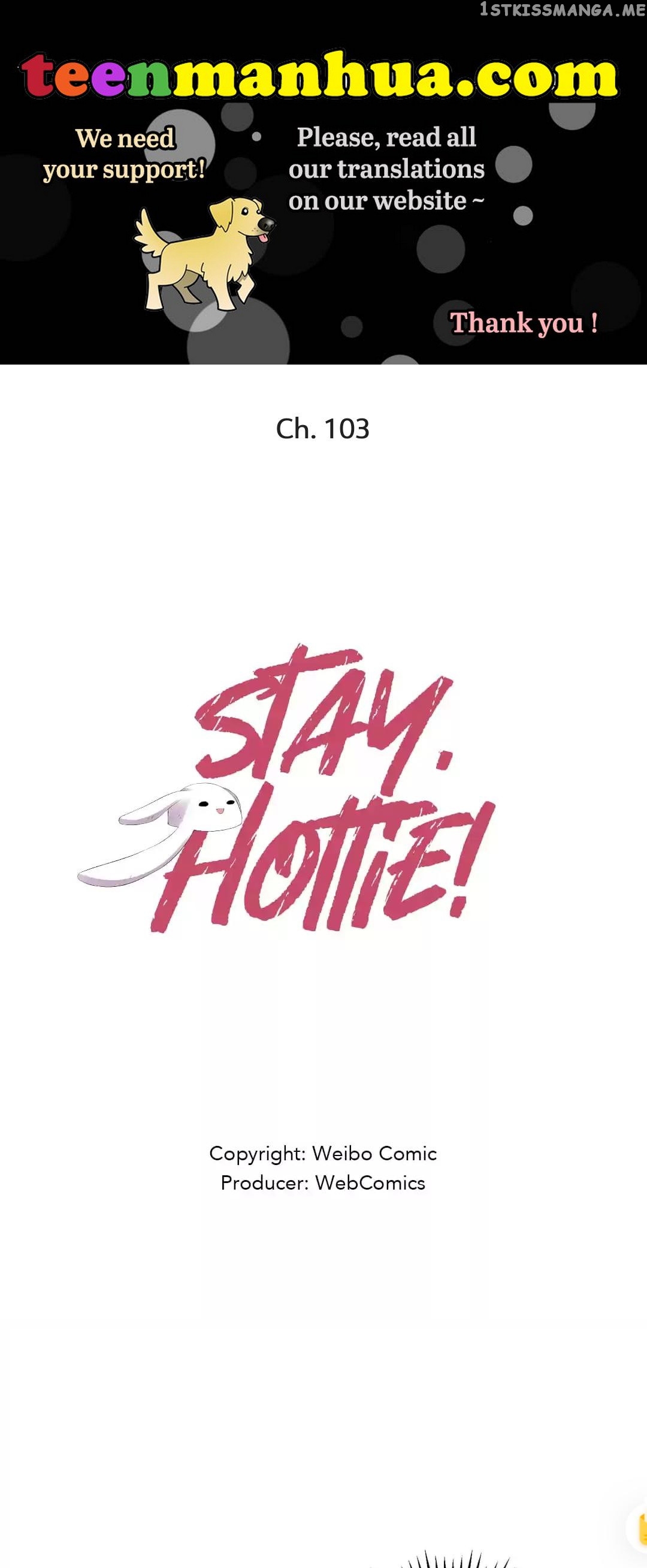 Stay, Hottie! chapter 103 - page 1