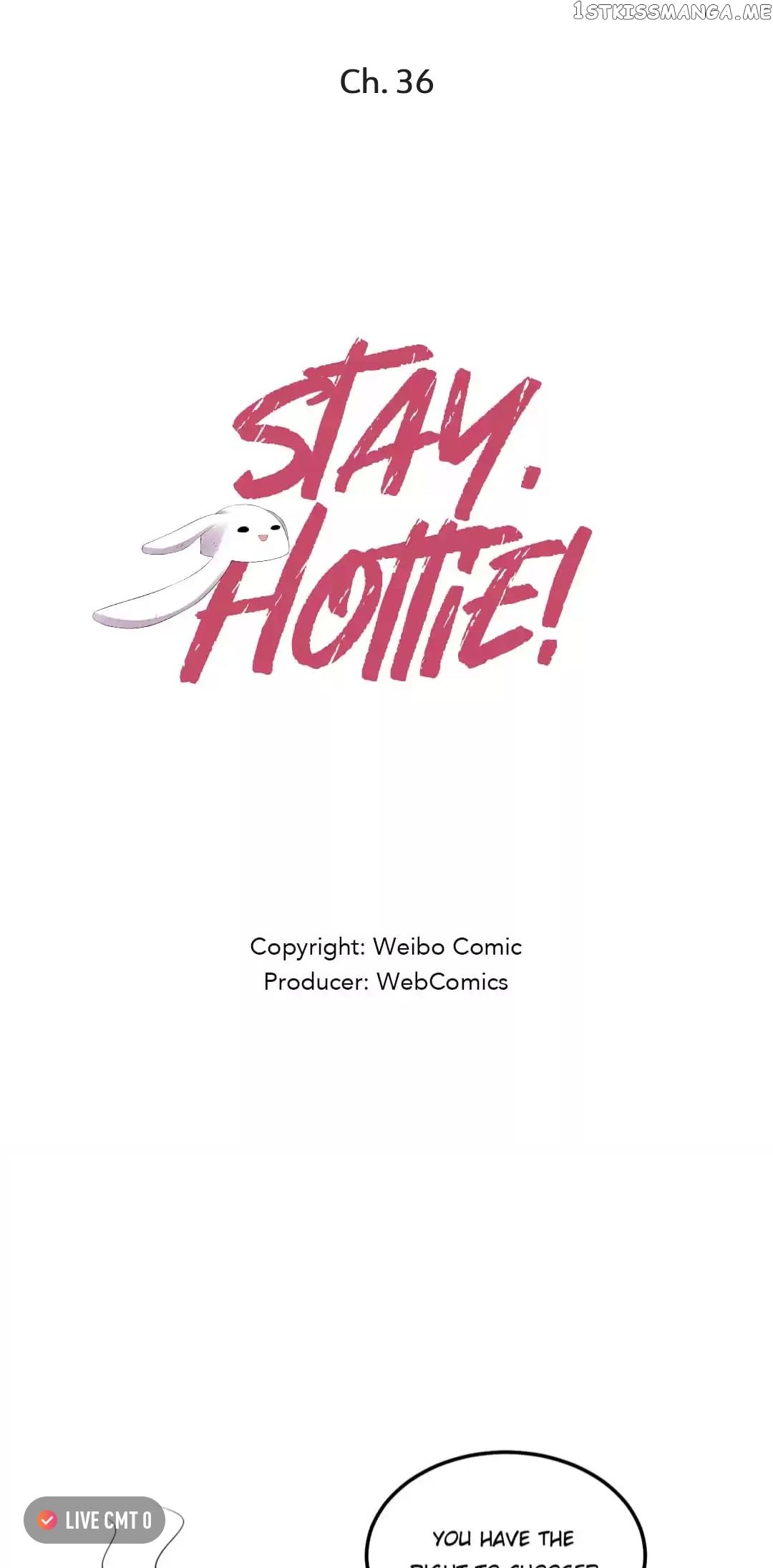 Stay, Hottie! chapter 36 - page 1