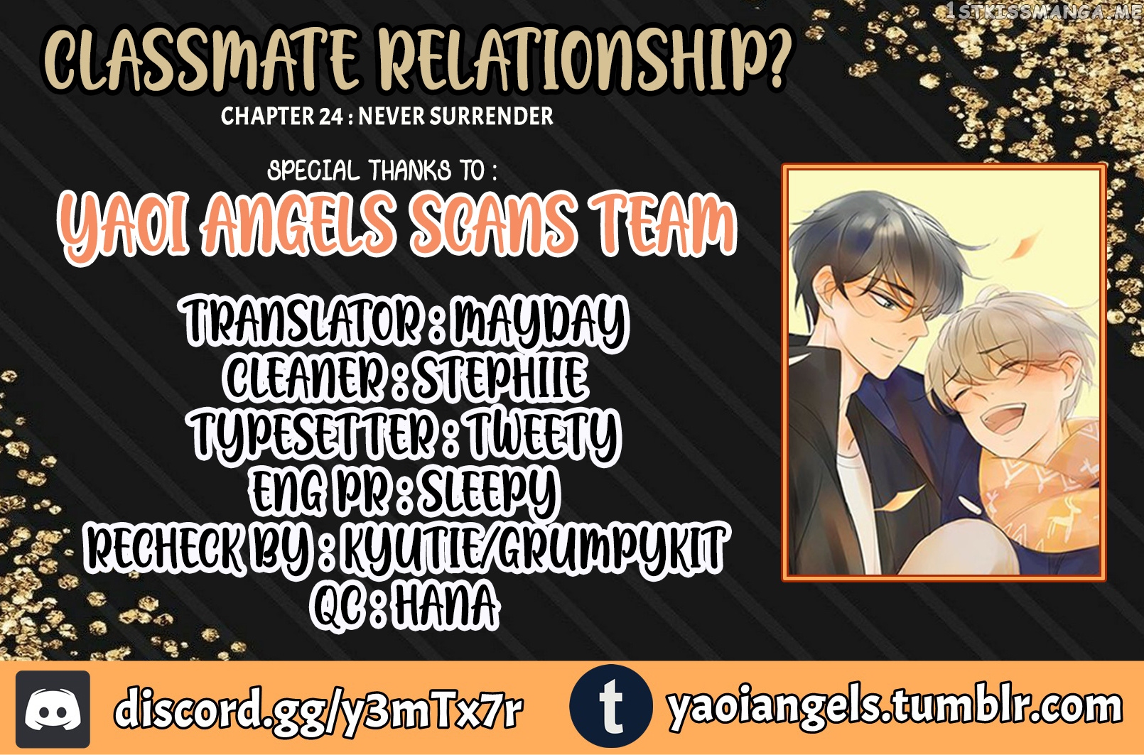 Classmate Relationship? chapter 24 - page 1