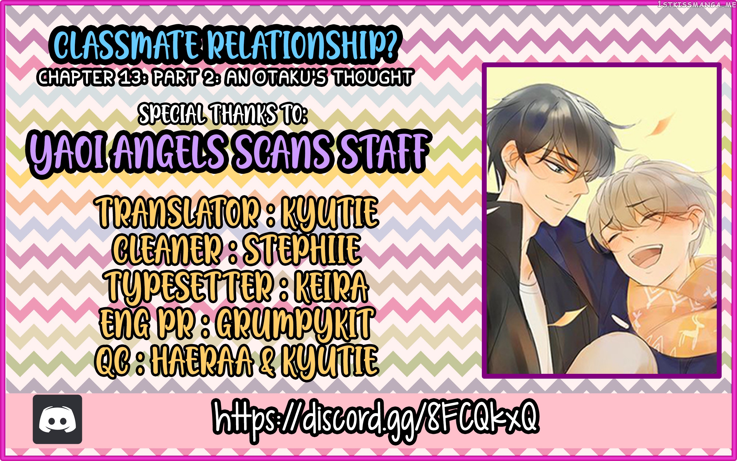 Classmate Relationship? chapter 13.5 - page 1
