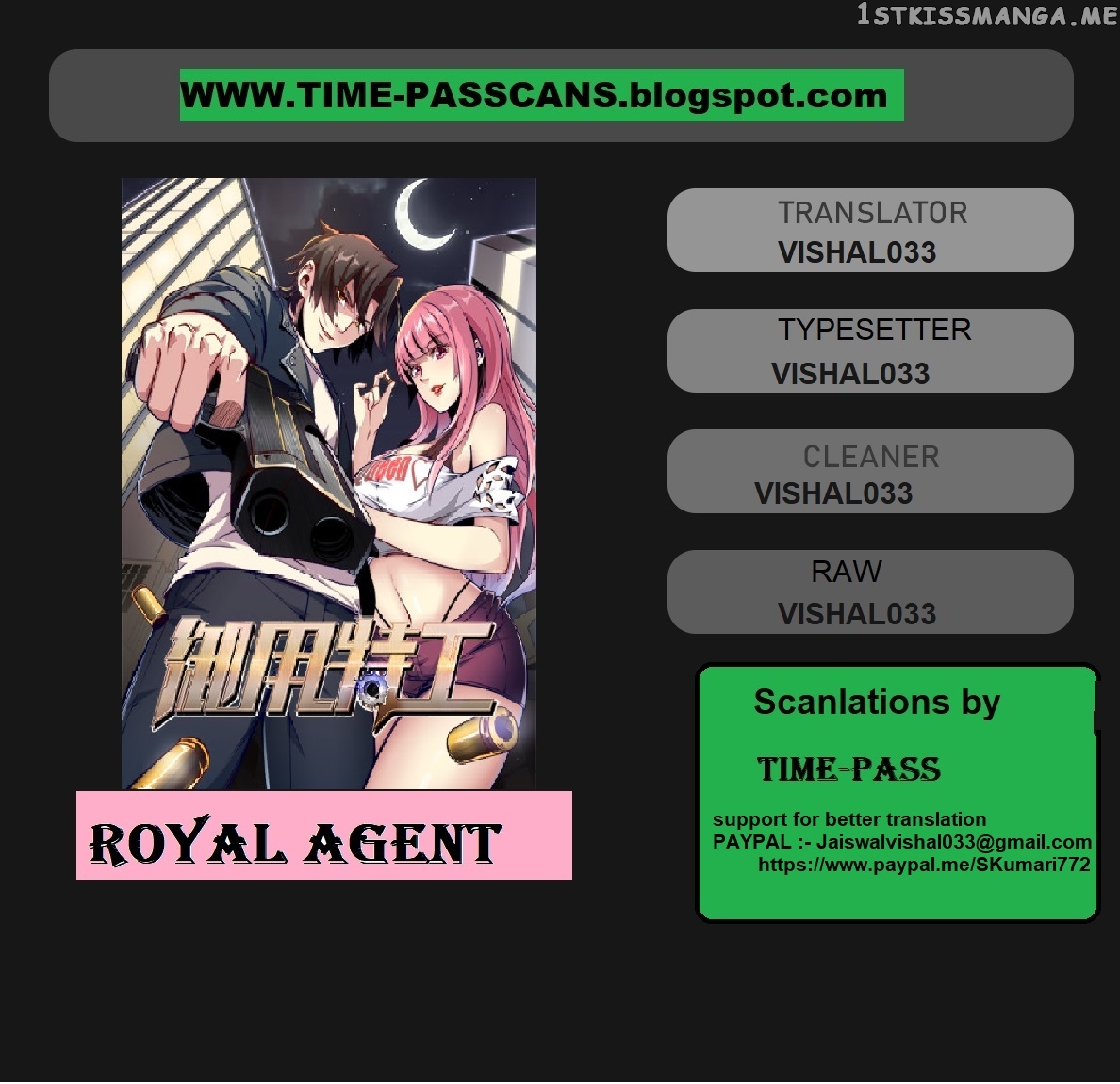 Royal Agent chapter 11 - page 1