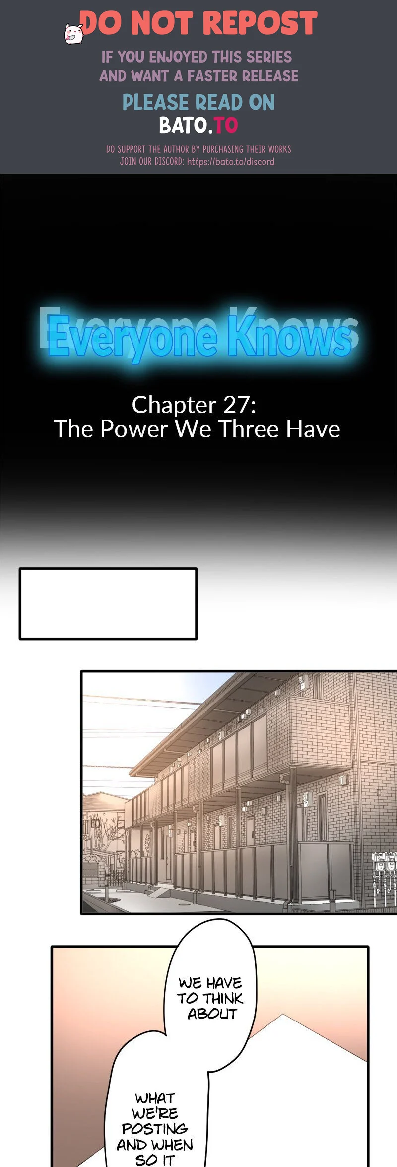 Everyone Knows chapter 27 - page 1