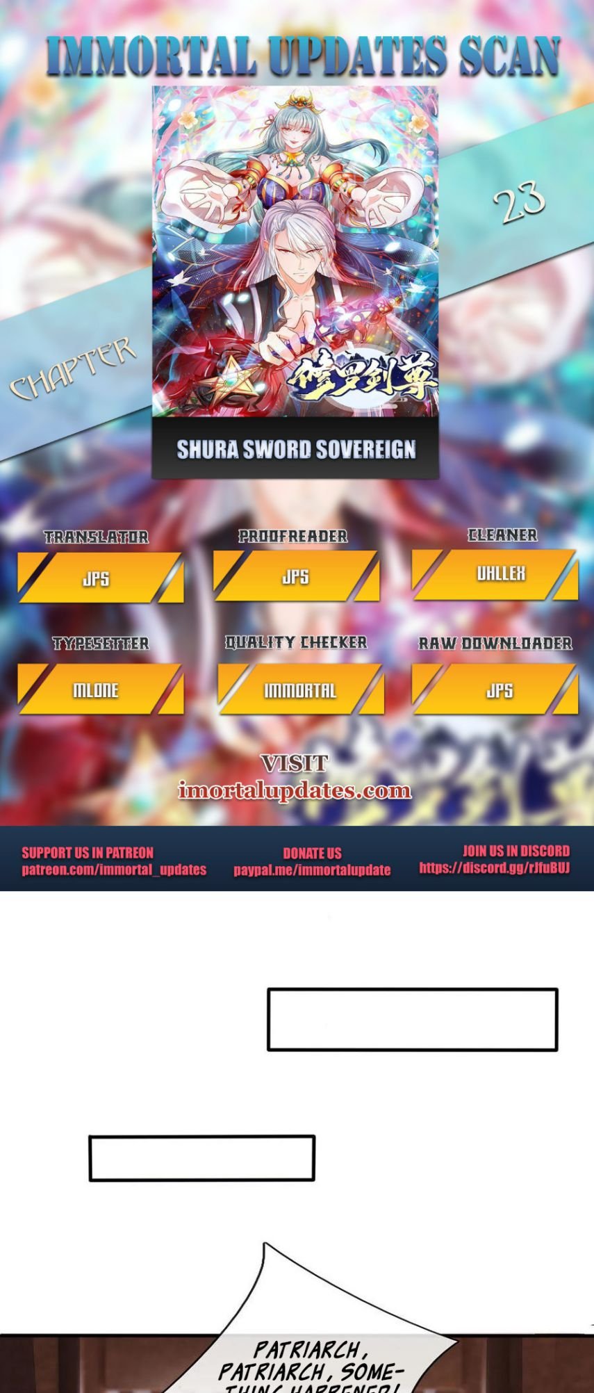 Shura Sword Sovereign chapter 23 - page 1