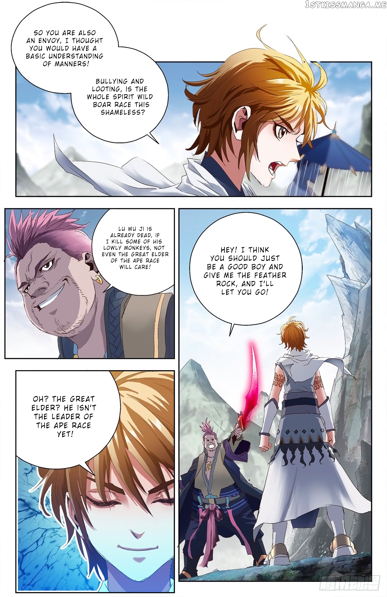 Battle Through The heavens: Return of the Beasts chapter 4.1 - page 4