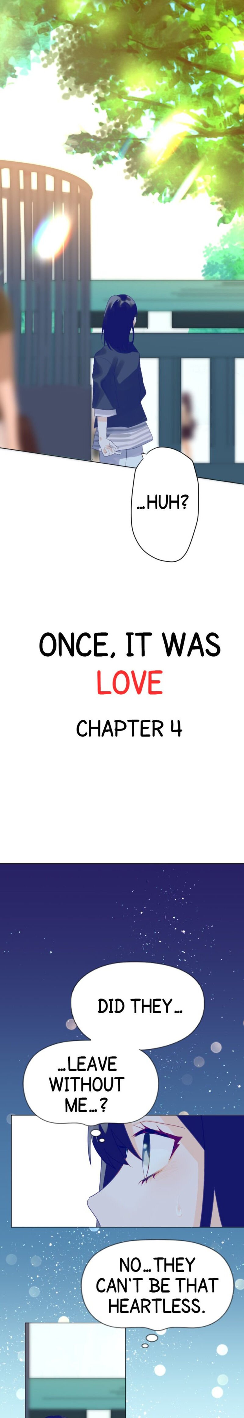 Once, It Was Love Chapter 4 - page 1