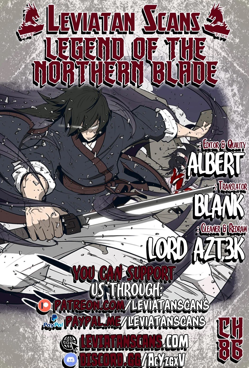 Legend Of The Northern Blade chapter 86 - page 1