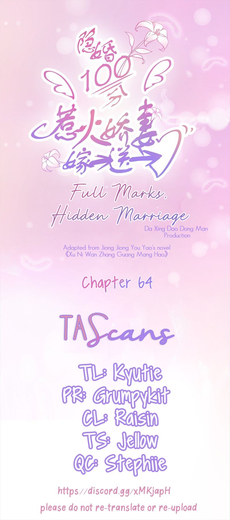 Full Marks Hidden Marriage: Pick Up a Son, Get a Free Husband chapter 64 - page 1