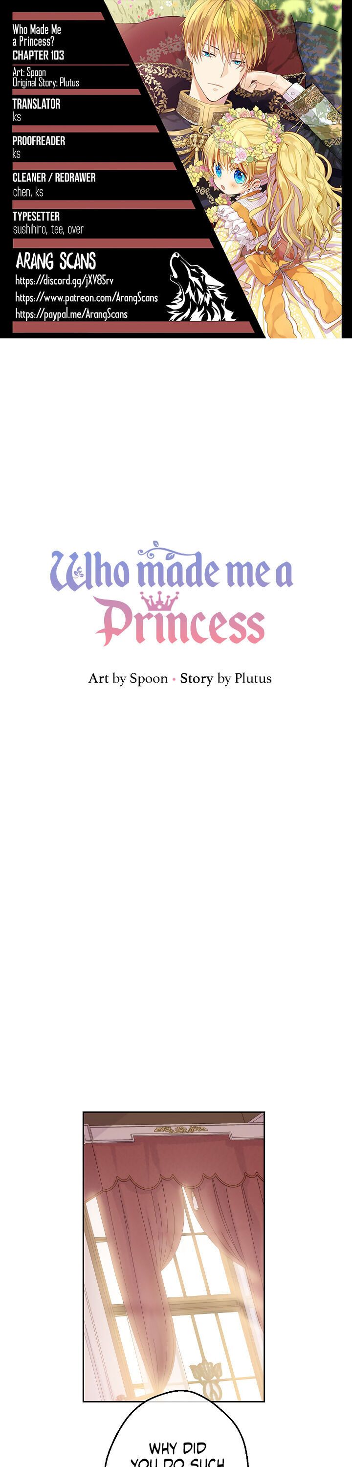 Who Made me a Princess Chapter 103 - page 1