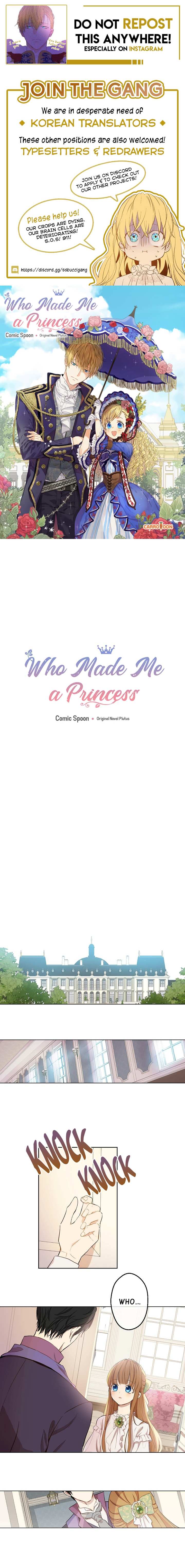 Who Made me a Princess Chapter 67 - page 1