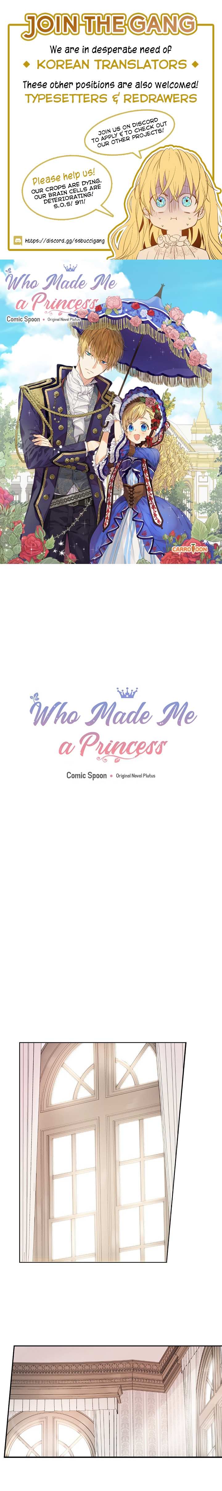 Who Made me a Princess Chapter 62 - page 1