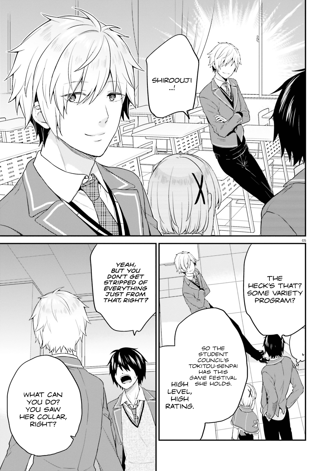 Jishou F-Rank No Oniisama Ga Game De Hyouka Sareru Gakuen No Chouten Ni Kunrin Suru Sou Desu Yo chapter 6 - page 4