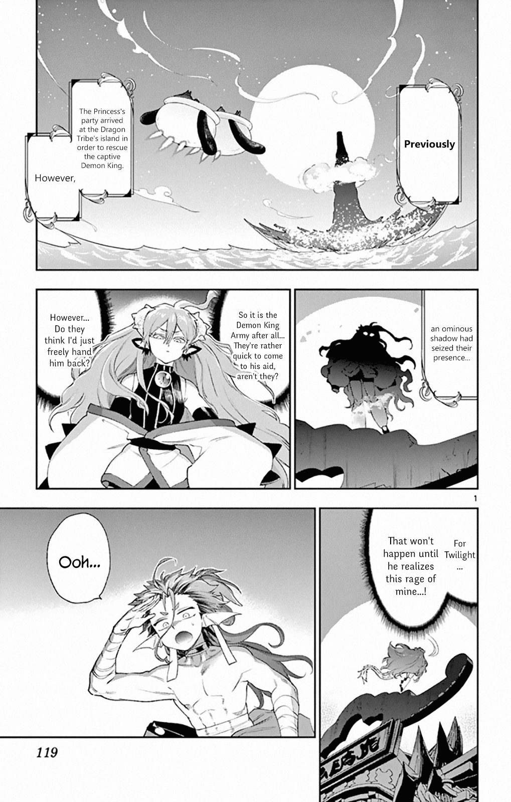 Maou-jou de Oyasumi chapter 192 - page 1