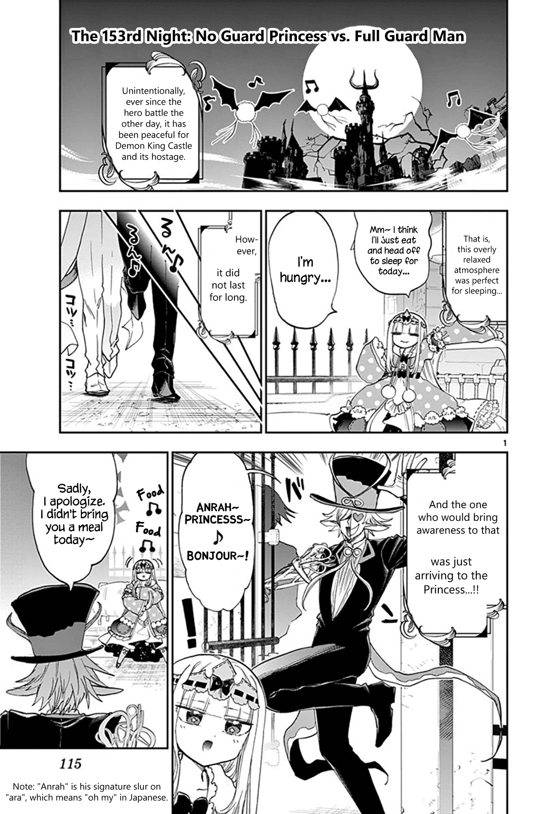 Maou-jou de Oyasumi chapter 153 - page 1