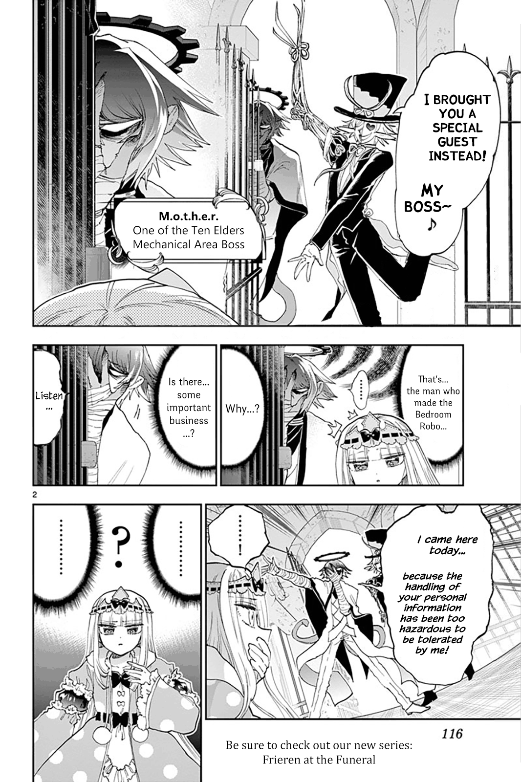 Maou-jou de Oyasumi chapter 153 - page 2