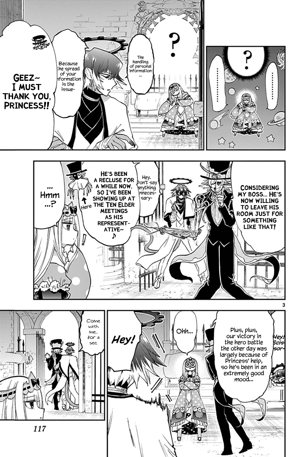 Maou-jou de Oyasumi chapter 153 - page 3