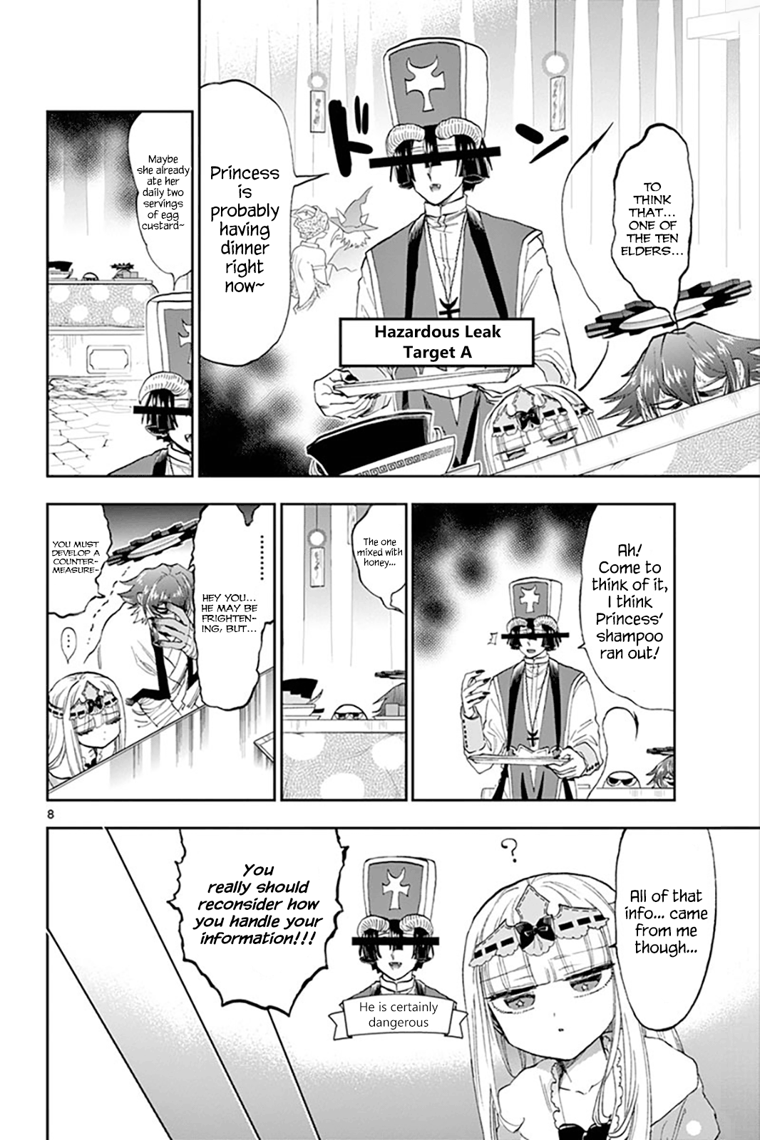 Maou-jou de Oyasumi chapter 153 - page 8