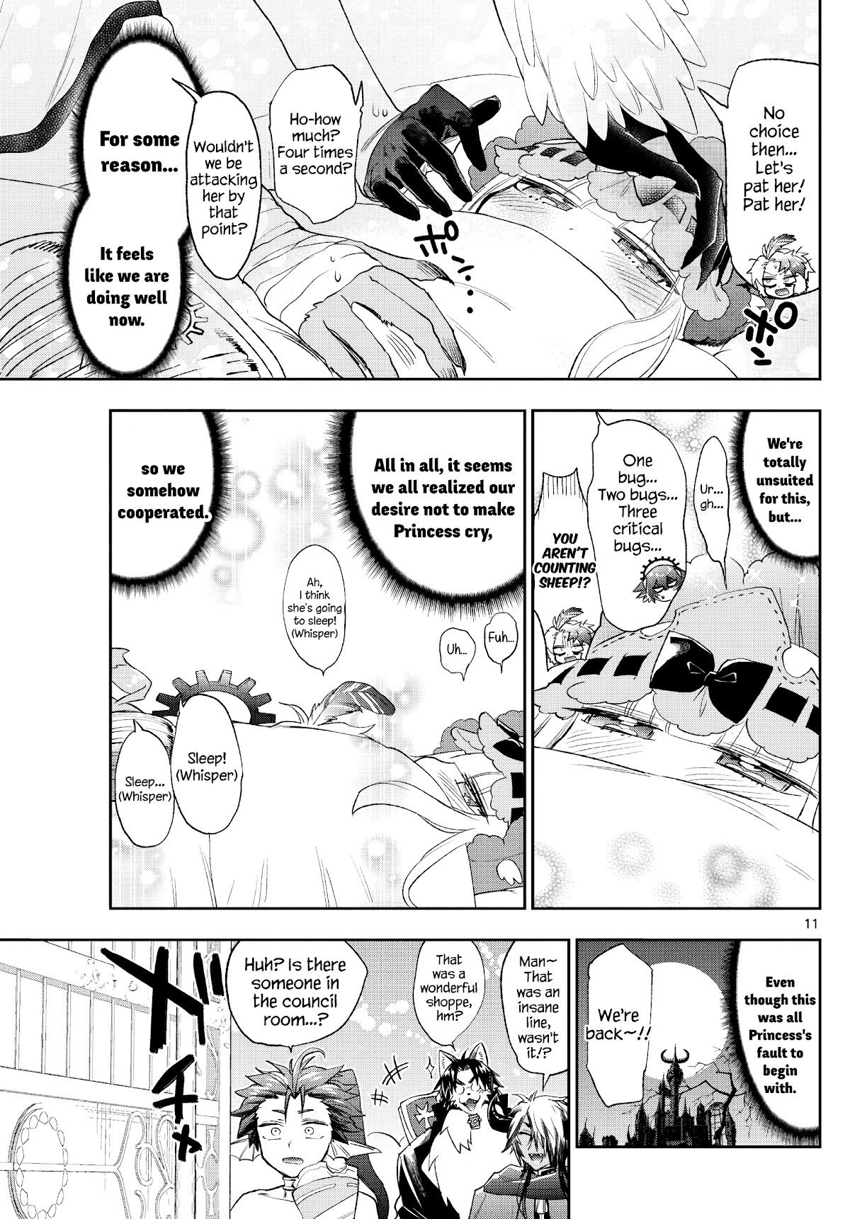 Maou-jou de Oyasumi chapter 261 - page 11