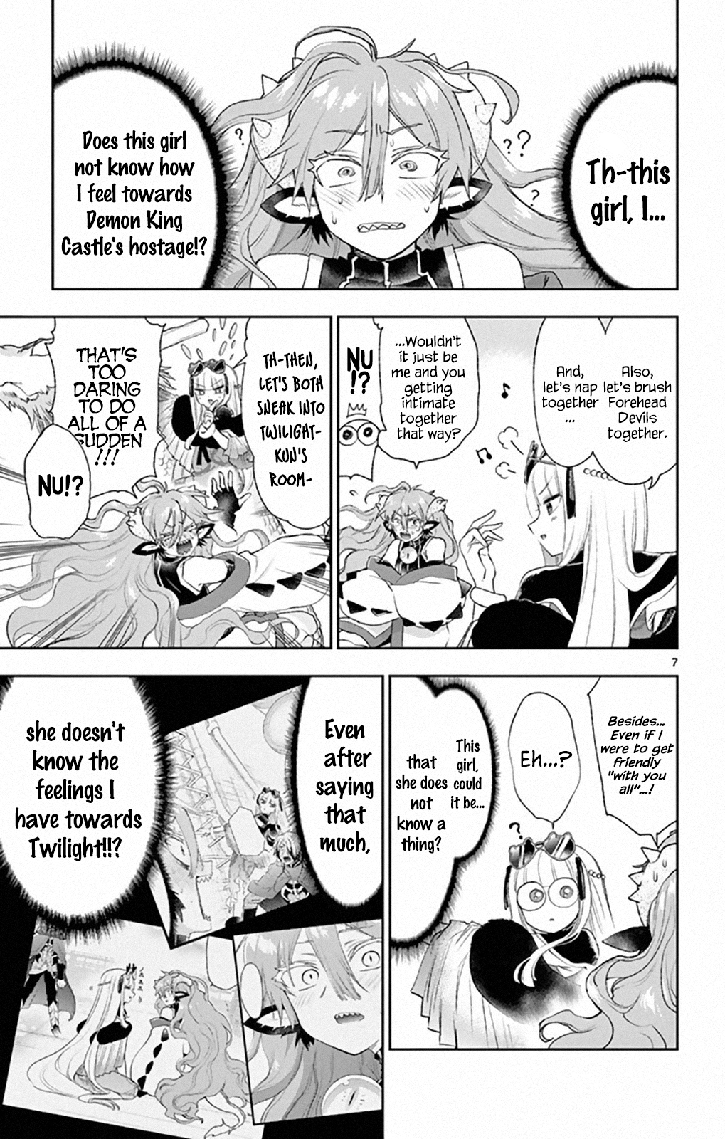 Maou-jou de Oyasumi chapter 195 - page 7