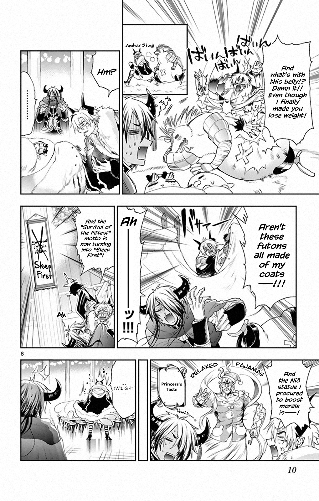 Maou-jou de Oyasumi chapter 196 - page 8