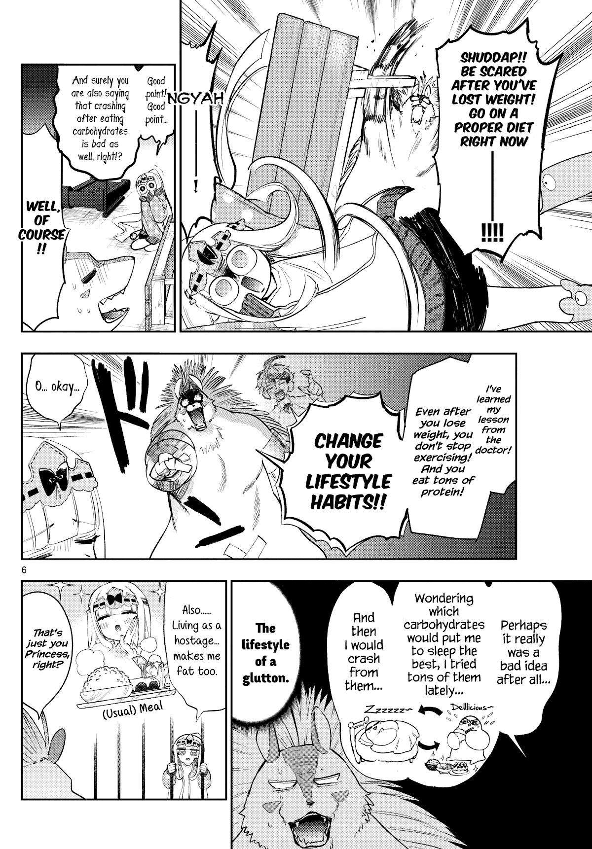 Maou-jou de Oyasumi chapter 264 - page 6