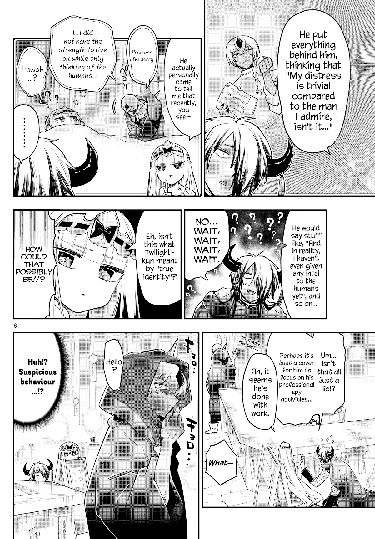 Maou-jou de Oyasumi chapter 266 - page 6