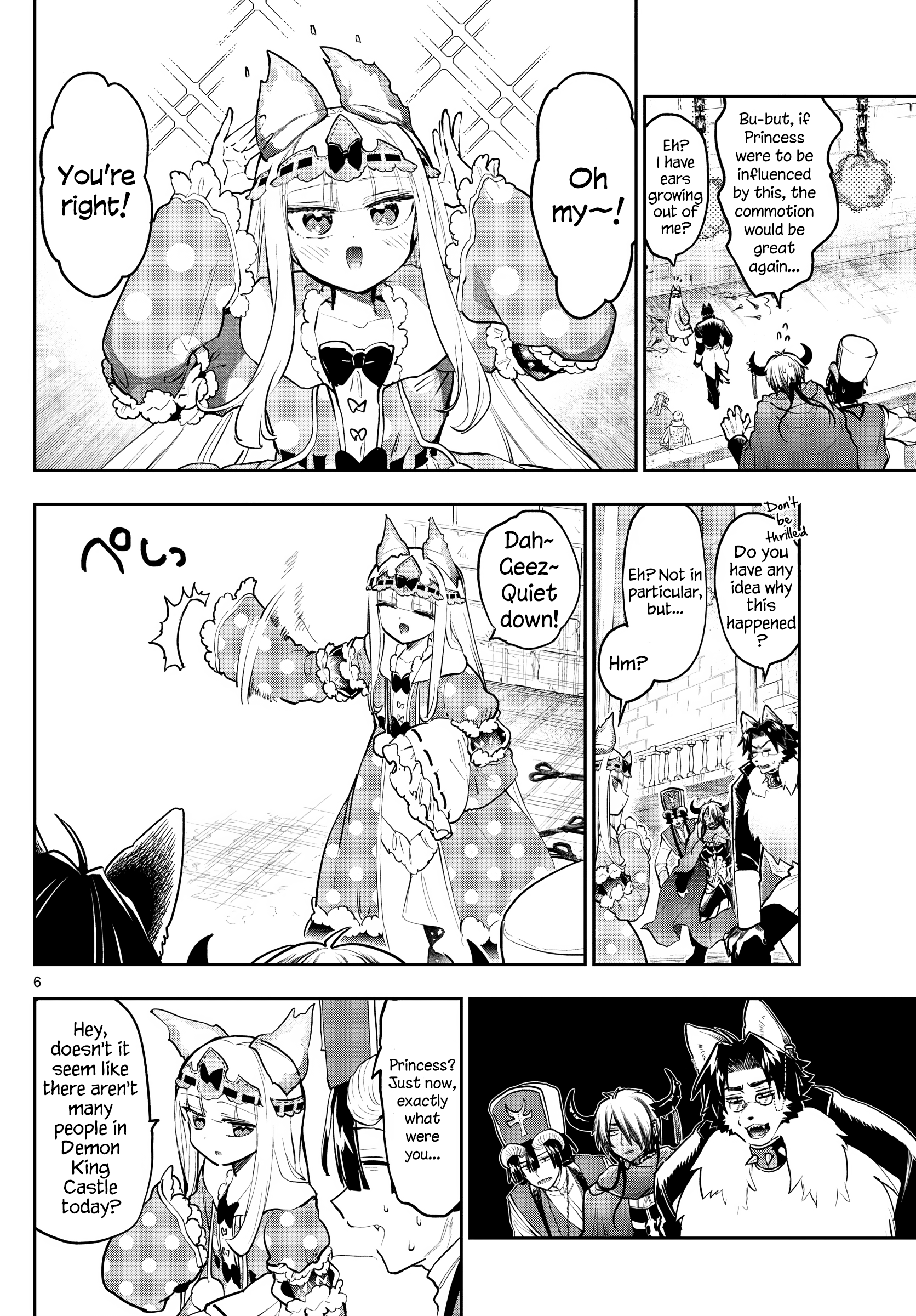 Maou-jou de Oyasumi chapter 297 - page 6