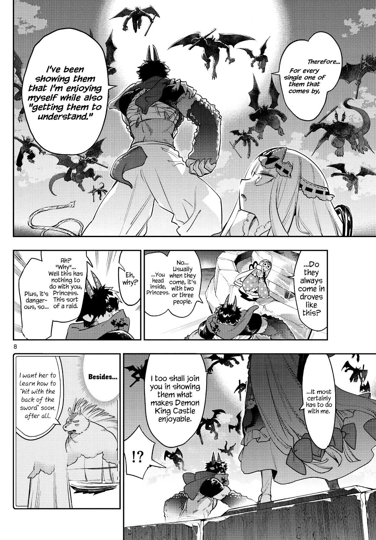 Maou-jou de Oyasumi chapter 267 - page 8