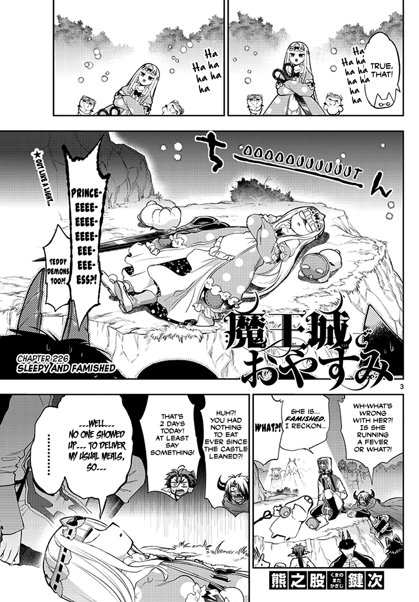 Maou-jou de Oyasumi chapter 226 - page 3