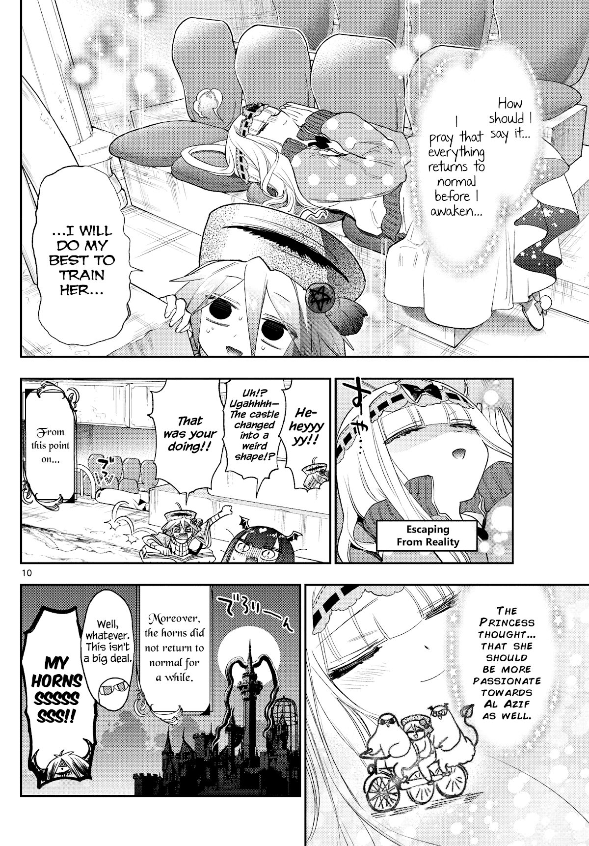 Maou-jou de Oyasumi chapter 268 - page 10