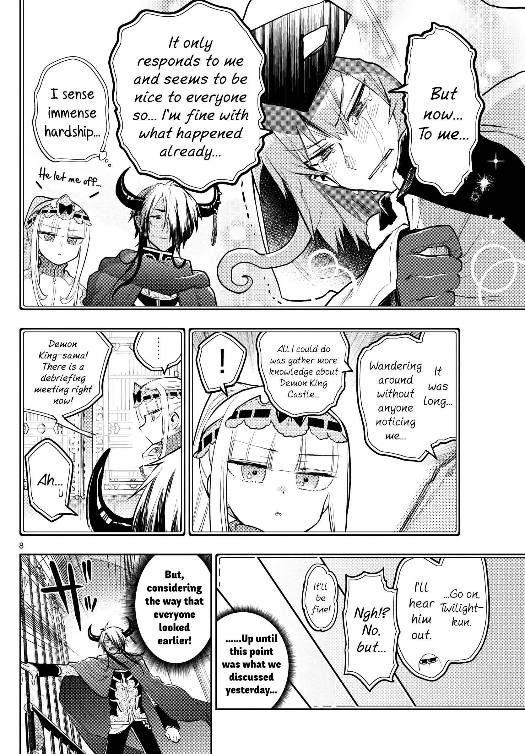 Maou-jou de Oyasumi chapter 314 - page 8