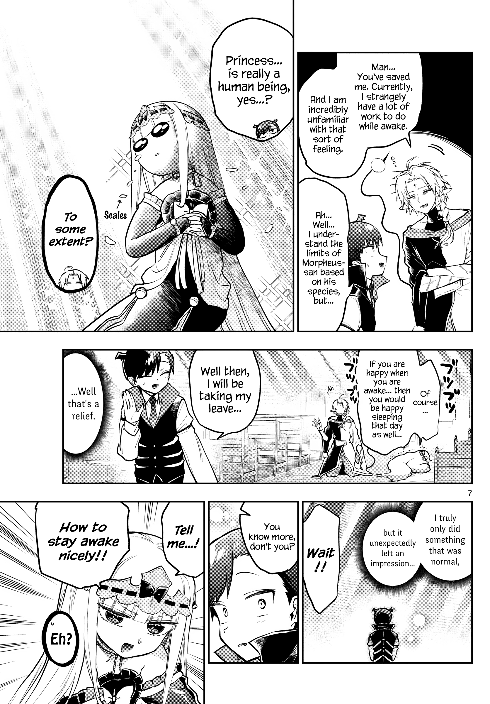 Maou-jou de Oyasumi chapter 302 - page 7