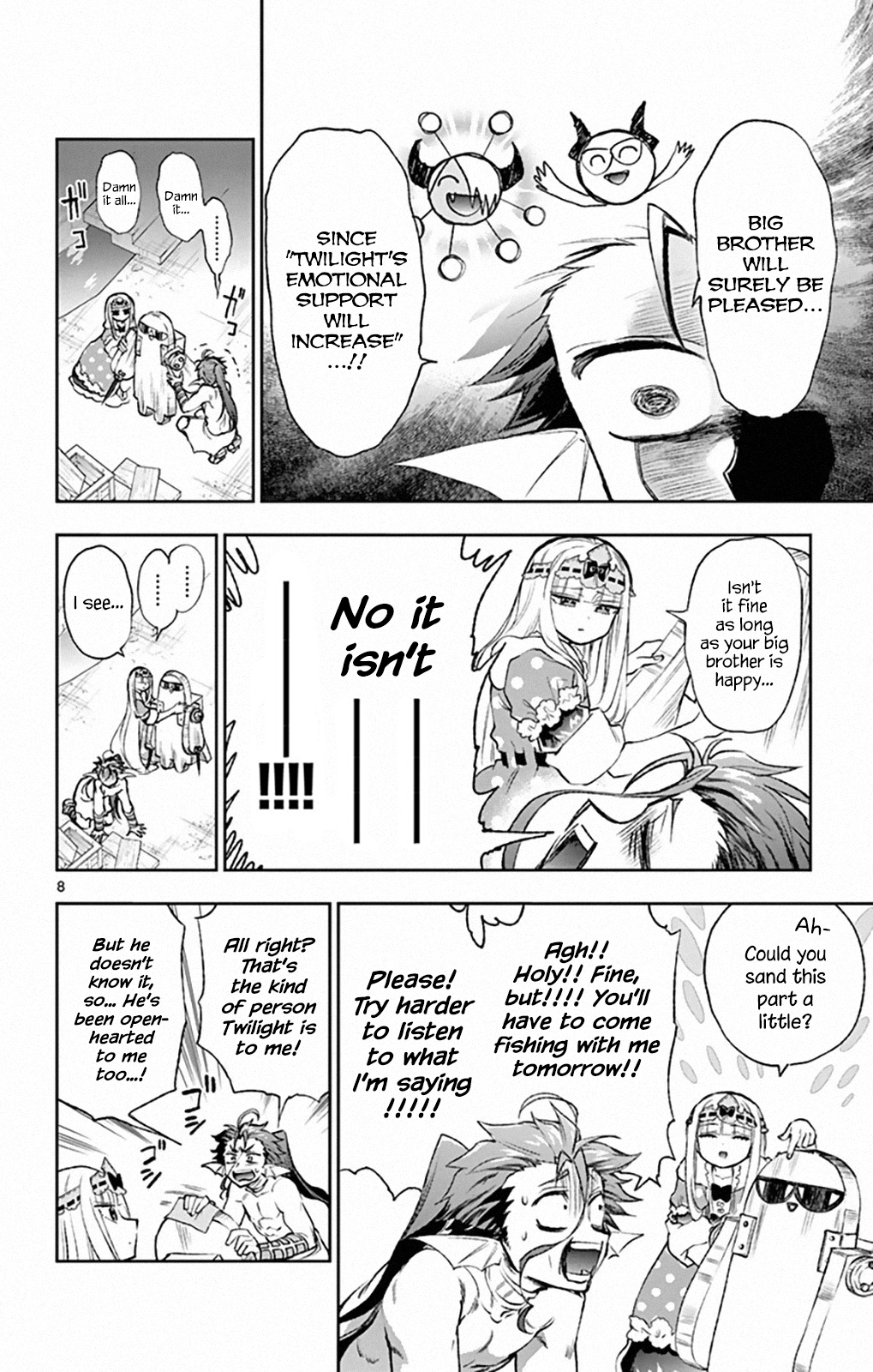 Maou-jou de Oyasumi chapter 207 - page 8