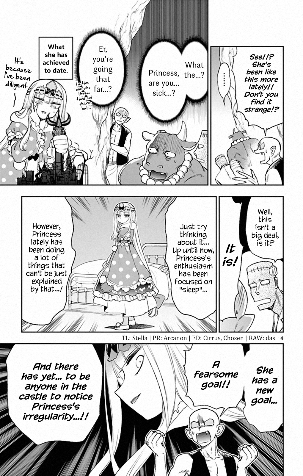 Maou-jou de Oyasumi chapter 213 - page 4