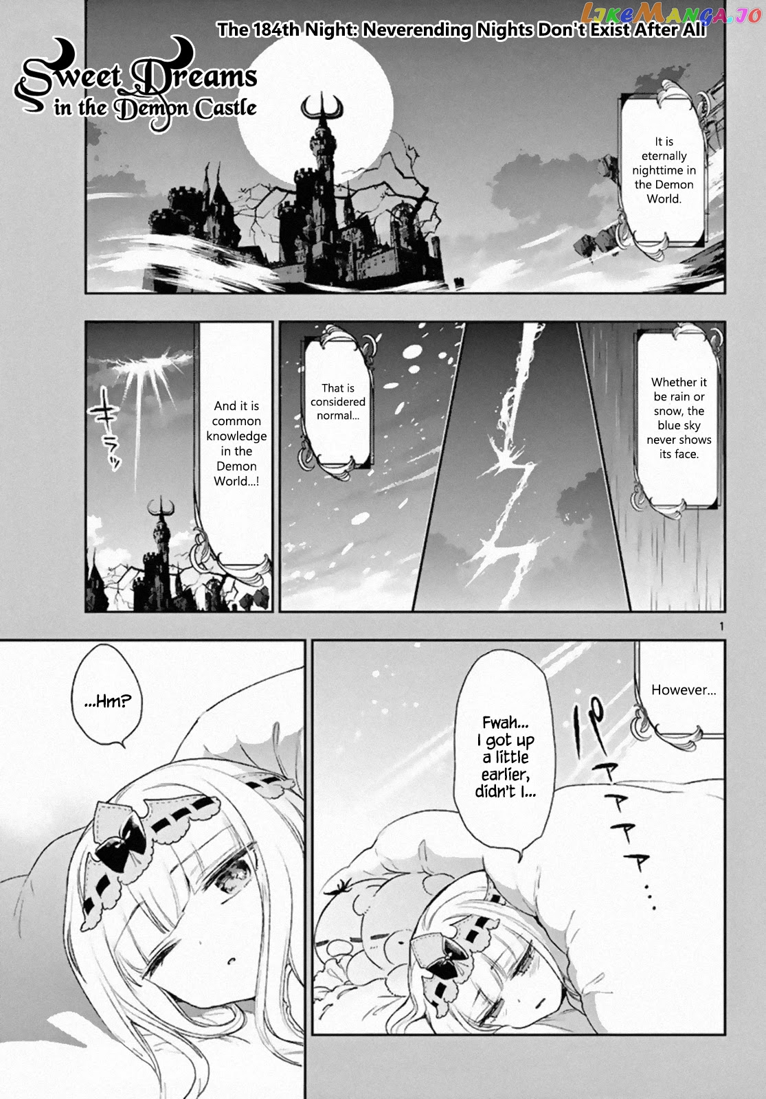 Maou-jou de Oyasumi chapter 184 - page 1