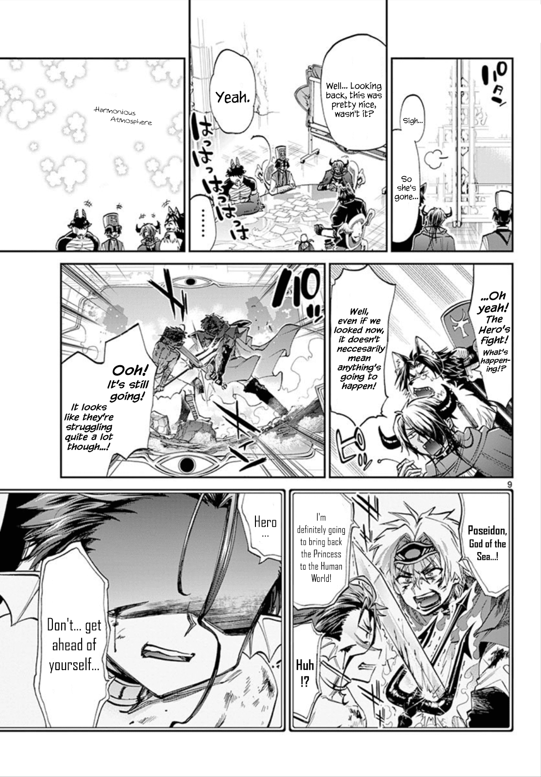 Maou-jou de Oyasumi chapter 104 - page 9