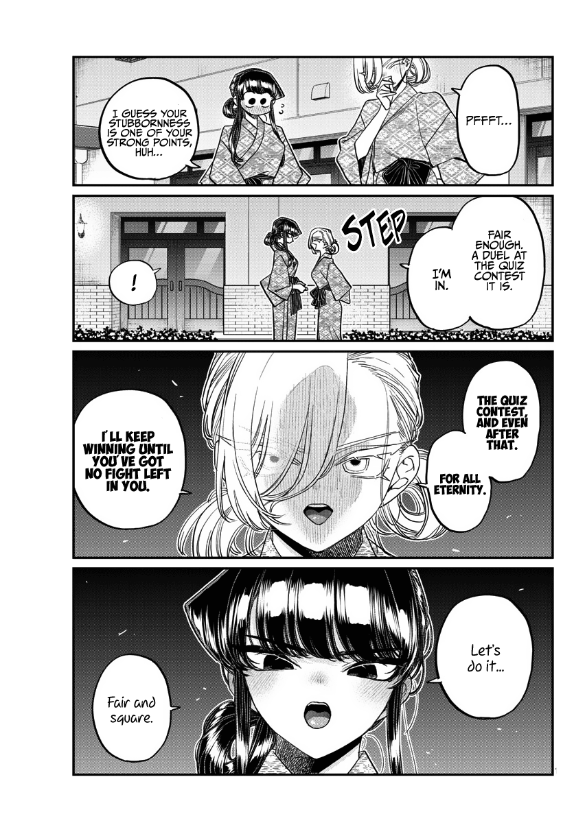 Komi-san wa Komyushou Desu chapter 383 - page 15