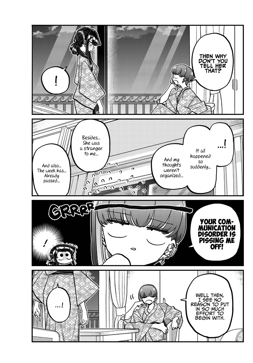 Komi-san wa Komyushou Desu chapter 383 - page 7