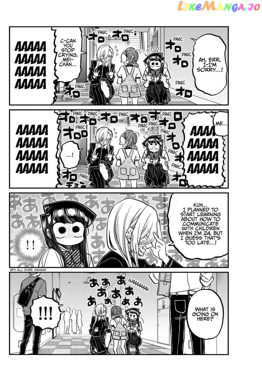 Komi-san wa Komyushou Desu chapter 384 - page 14