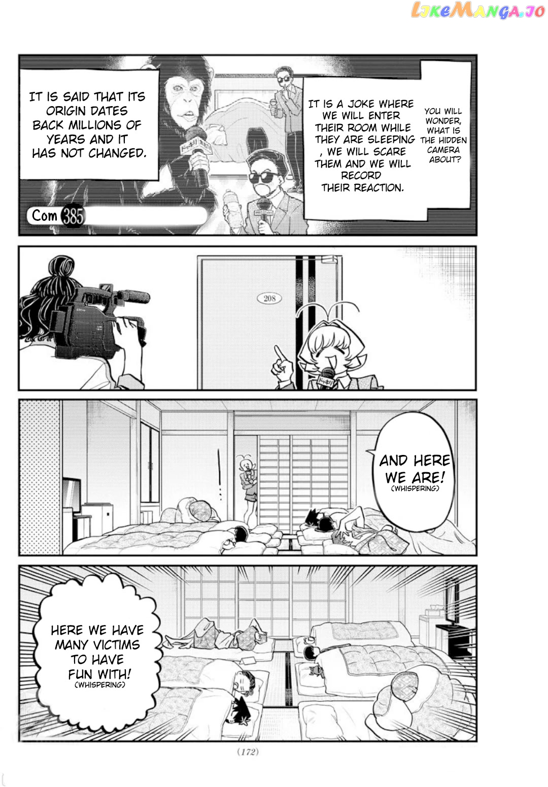 Komi-san wa Komyushou Desu chapter 385 - page 2