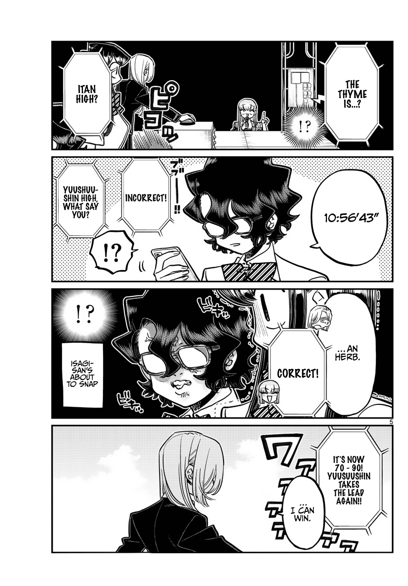 Komi-san wa Komyushou Desu chapter 388 - page 5