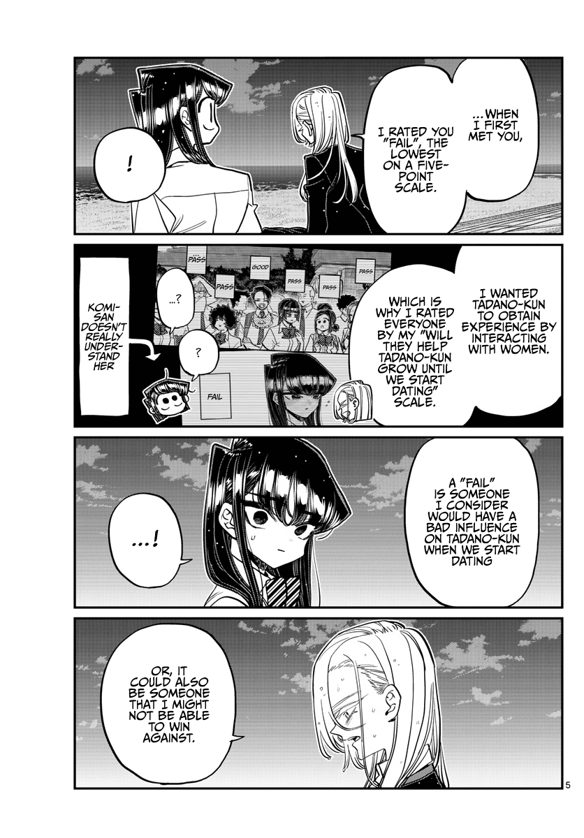 Komi-san wa Komyushou Desu chapter 389 - page 5