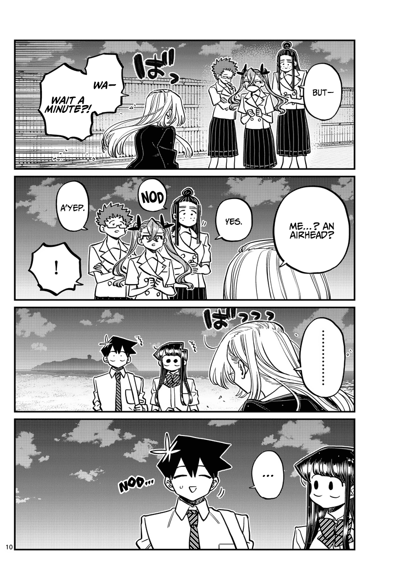 Komi-san wa Komyushou Desu chapter 391 - page 10