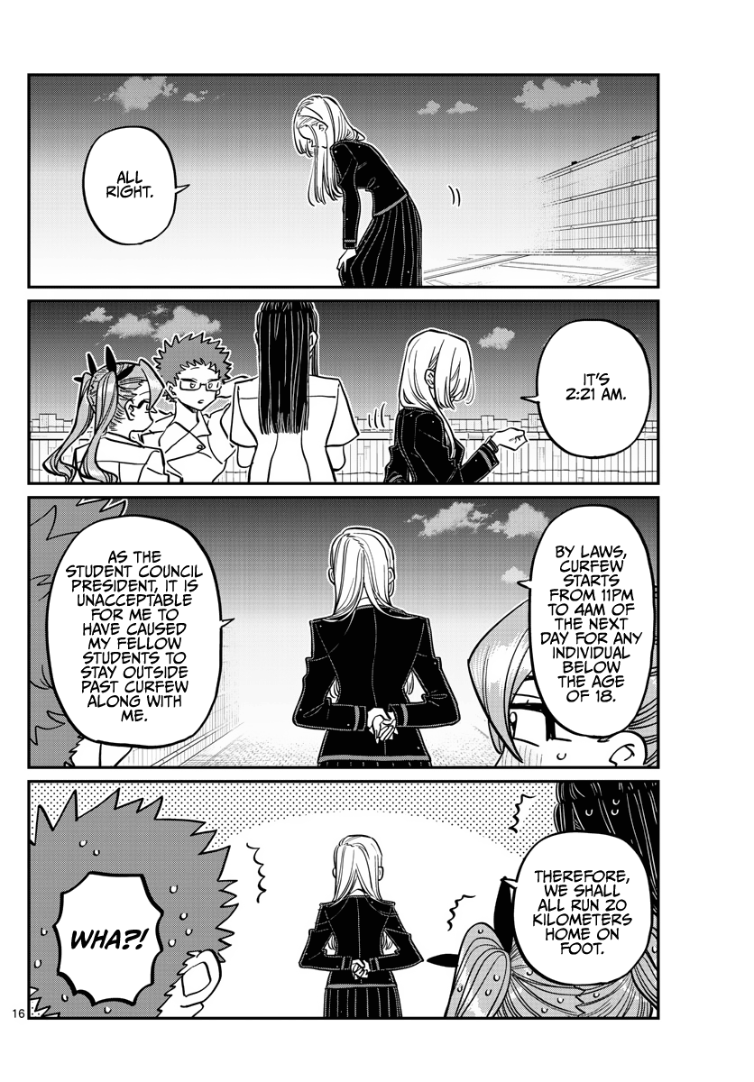 Komi-san wa Komyushou Desu chapter 391 - page 16