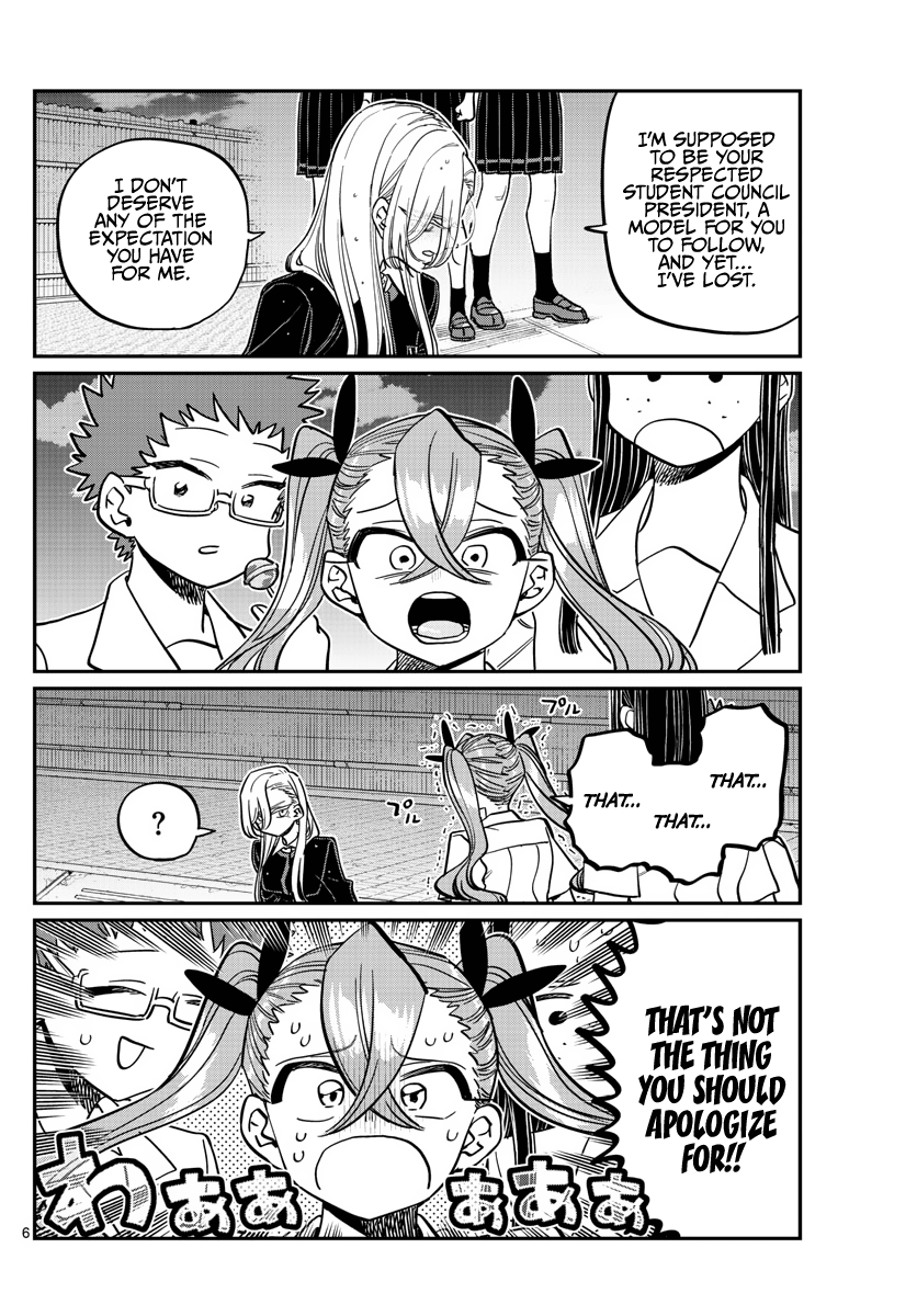 Komi-san wa Komyushou Desu chapter 391 - page 6