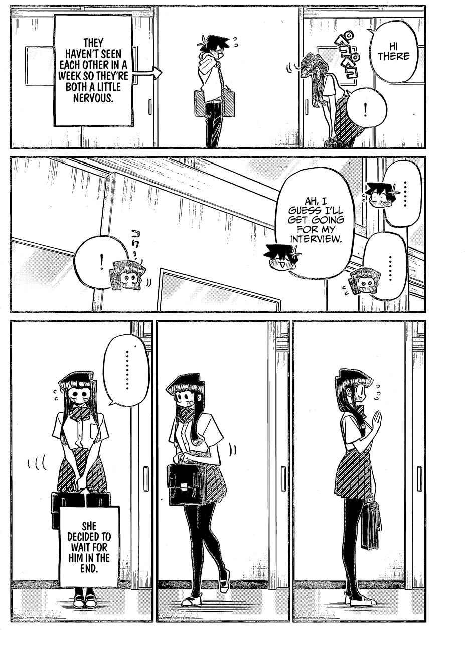 Komi-san wa Komyushou Desu chapter 395 - page 3