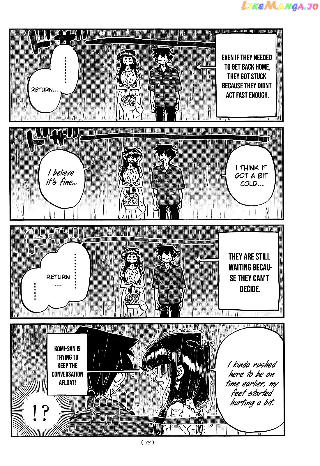 Komi-san wa Komyushou Desu chapter 411 - page 12