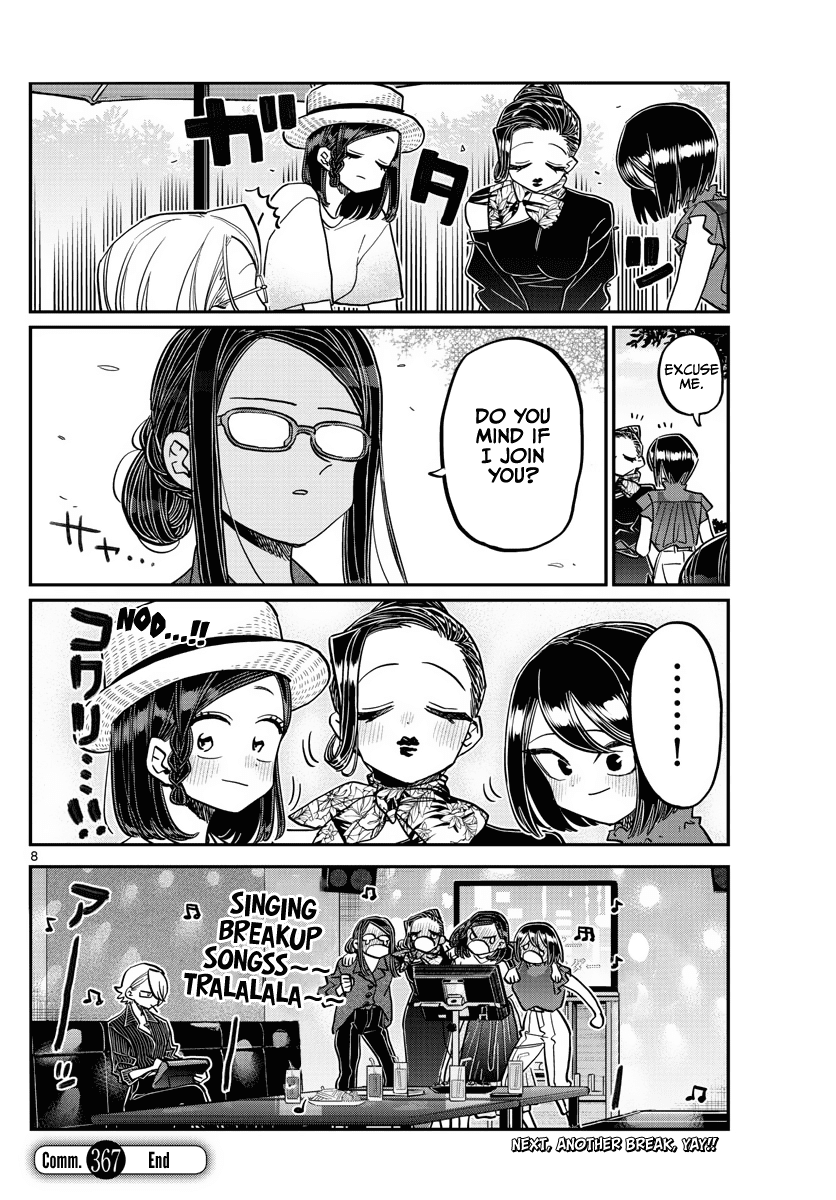 Komi-san wa Komyushou Desu chapter 367 - page 8