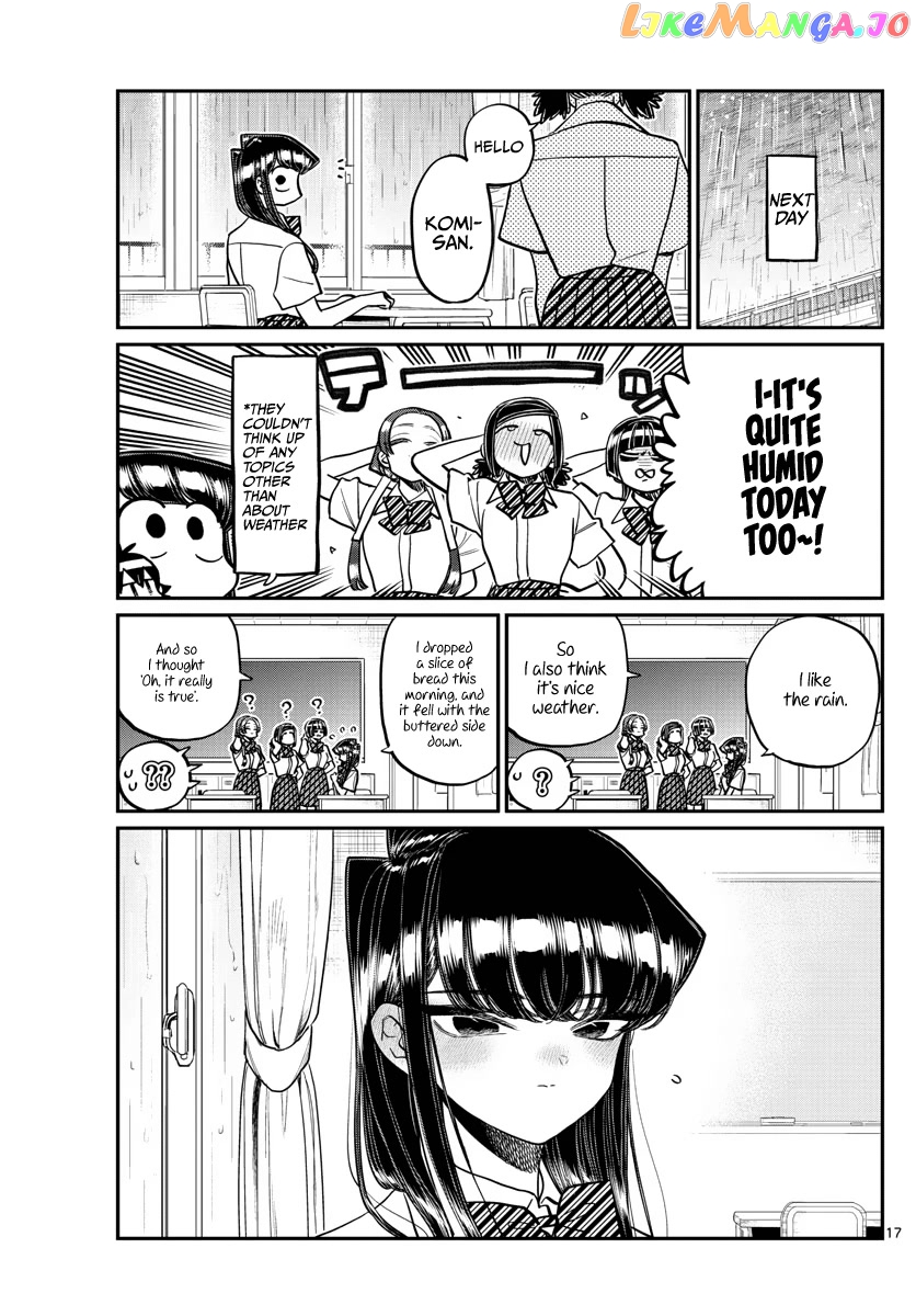 Komi-san wa Komyushou Desu chapter 369 - page 17