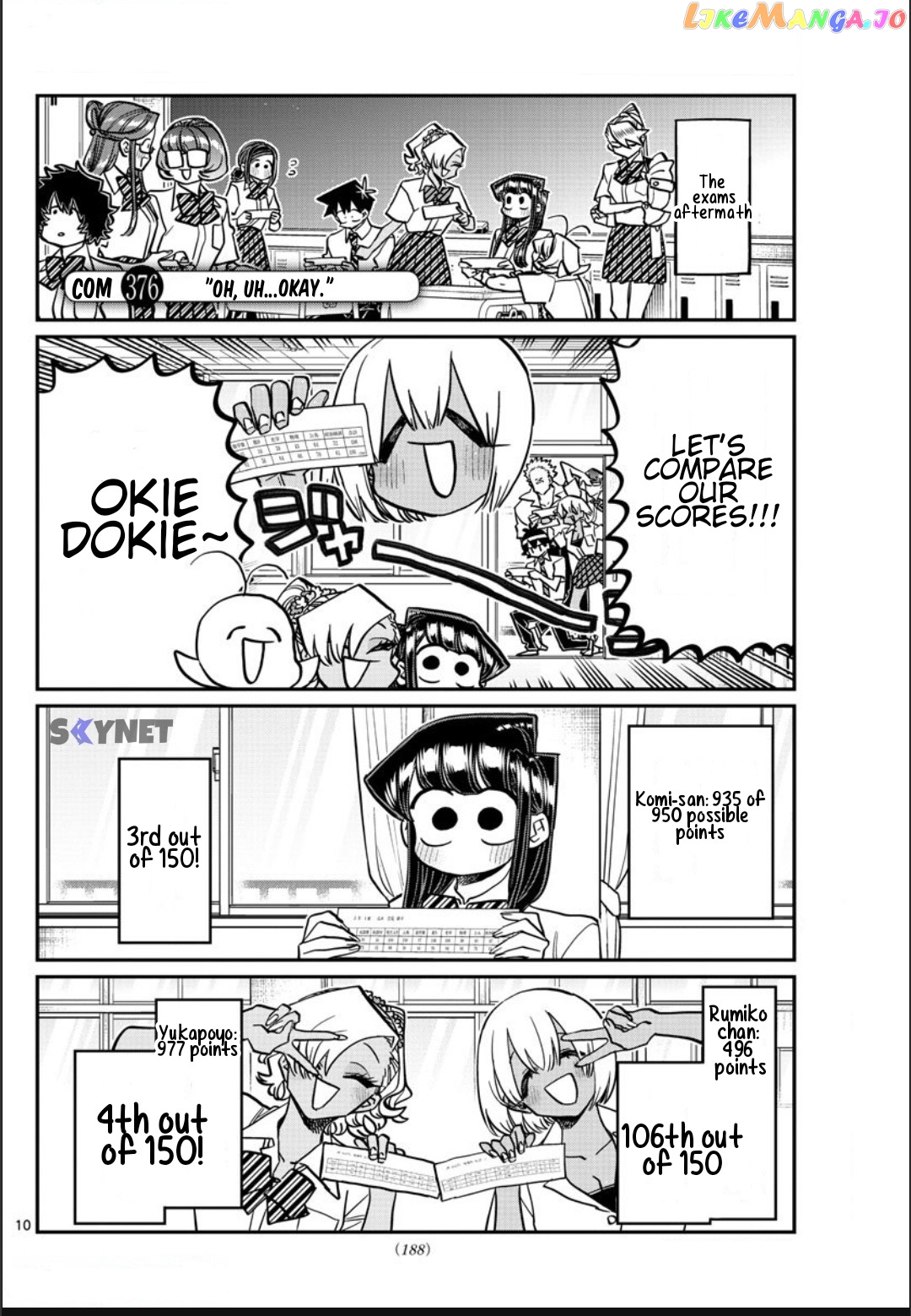 Komi-san wa Komyushou Desu chapter 376 - page 2